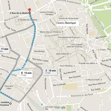 אקס-אן-פרובאנס Aix En Provence Studio Climatise En Centre Ville מראה חיצוני תמונה